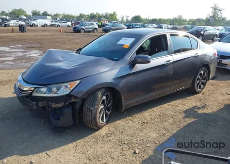 2016 Honda Accord Ex-L from USA, damaged, VIN 1HGCR2F81GA117152
